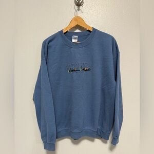 Rocky Mountain National Park Blue Crewneck Size Large